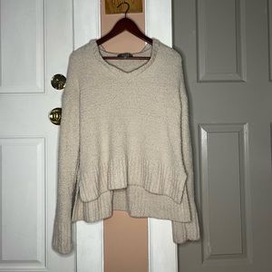Beige cozy sweater